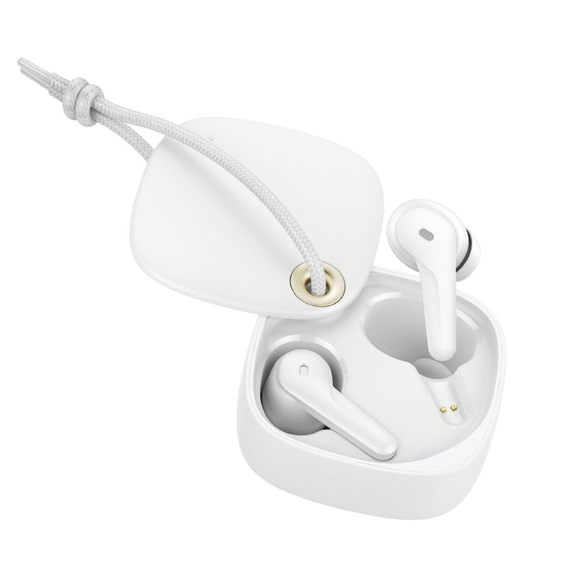 PROMATE In-Ear HD Bluetooth Earbud with Intellitouch and 350mAh Charging Case. Built in Microphones and Noise Isolation. Up to 6 Hours Playback. Operating Distance 10m Ergonomic Design. Black.