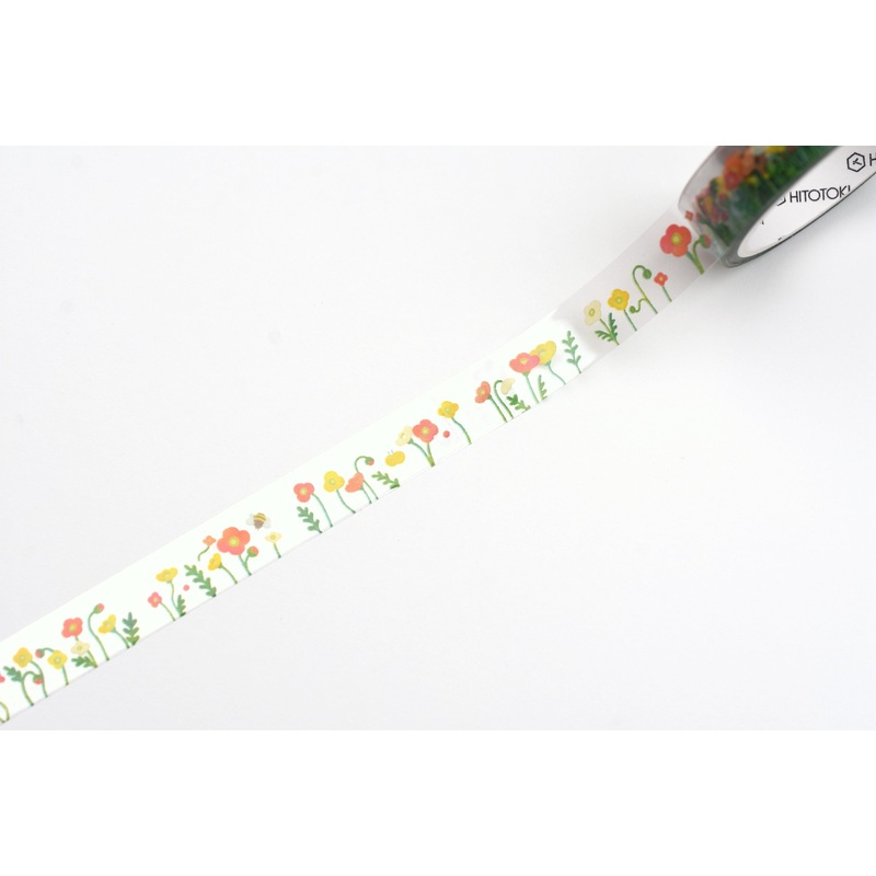 SODA Transparent Masking Tape – 10mm – Poppy