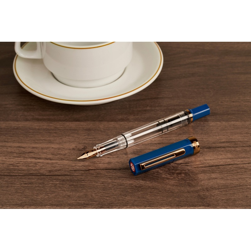 TWSBI ECO Indigo Blue w/ Bronze Trim
