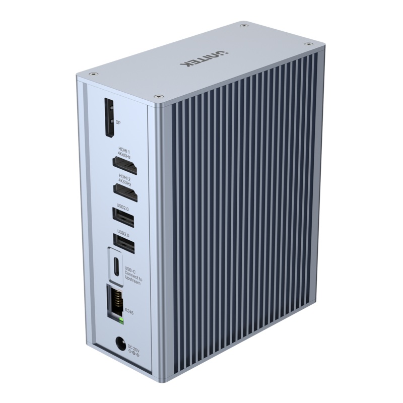 UNITEK 15-in-1 Multi-Port Hub with Support for MST Triple Monitor Includes 6x USB-A Ports, 2x HDMI, 1x DisplayPort, USB-C PD 60W Port, 1x Card Reader Slot, 3.5mm Audio, JUNE Promo – Includes FREE C137W