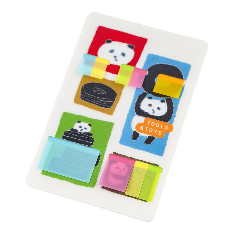 Hobonichi Translucent Sticky Notes – Jin Kitamura: Love it (Panda)