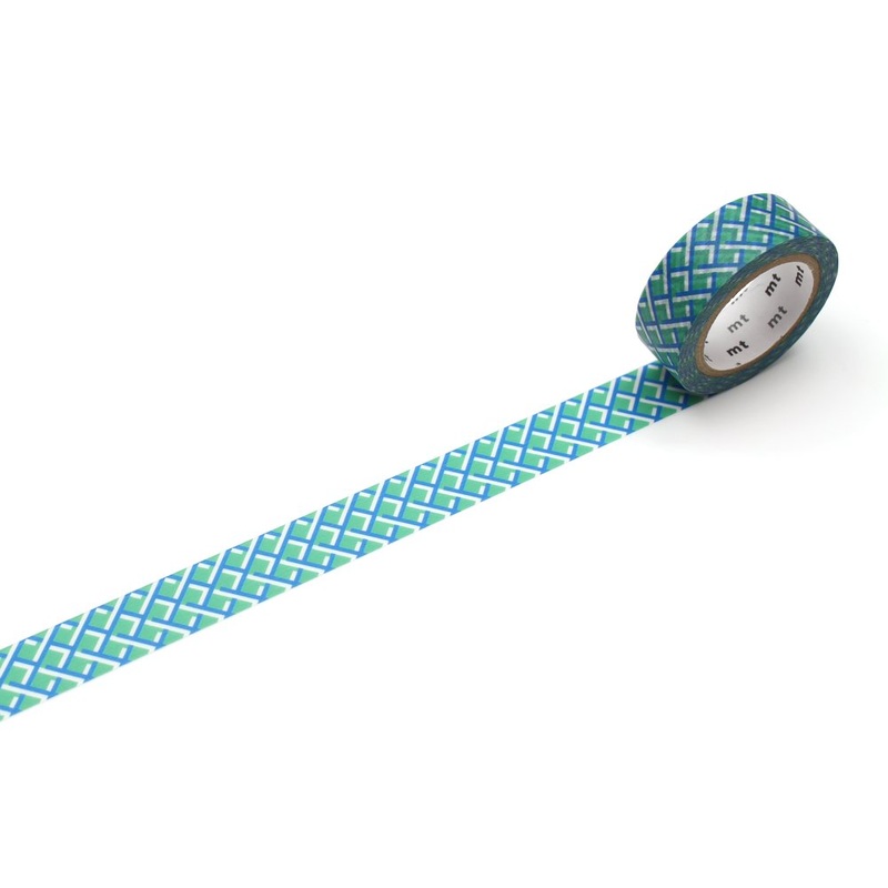 mt deco Washi Tape – mesh green