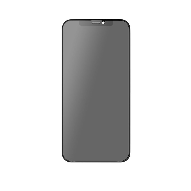 PROMATE Matte Screen Protector for iPhone 12 Max , Silicon Edges, Privacy Protection, Anti Reflective Anti-Microbial, Scratch Resistant, 3D Curved Edge