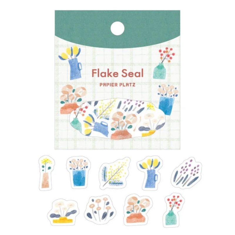 Papier Platz x Emi Nakano Flake Stickers – Flowers
