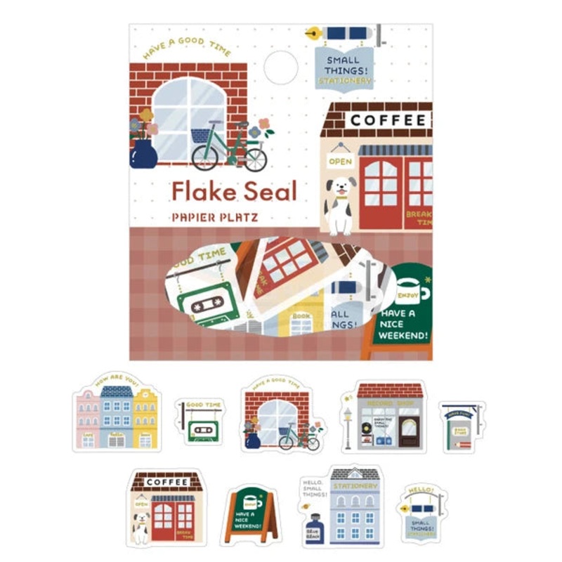 Papier Platz x eric Flake Stickers –  Favorite Place