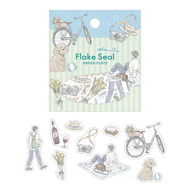 Papier Platz x Sakai Maori Flake Stickers – Sunday Morning
