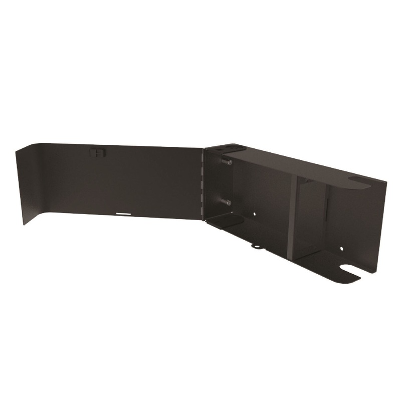 DYNAMIX Unloaded Wall Mount Fibre Enclosure with 2x MPO Slots. Supports MPO Cassette or Adapter Plates (DYNAMIX FFP Series). Includes 1x Splice Bridge, 1x Cable Gland, 24x 40mm Splice Protectors.