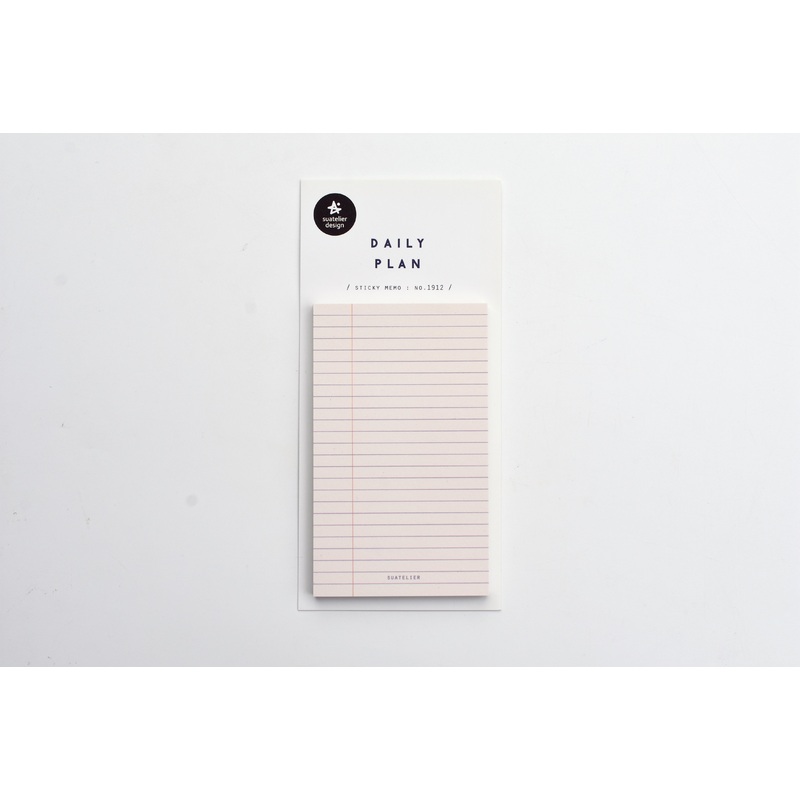 Suatelier – Sticky Memo – Daily Plan 09