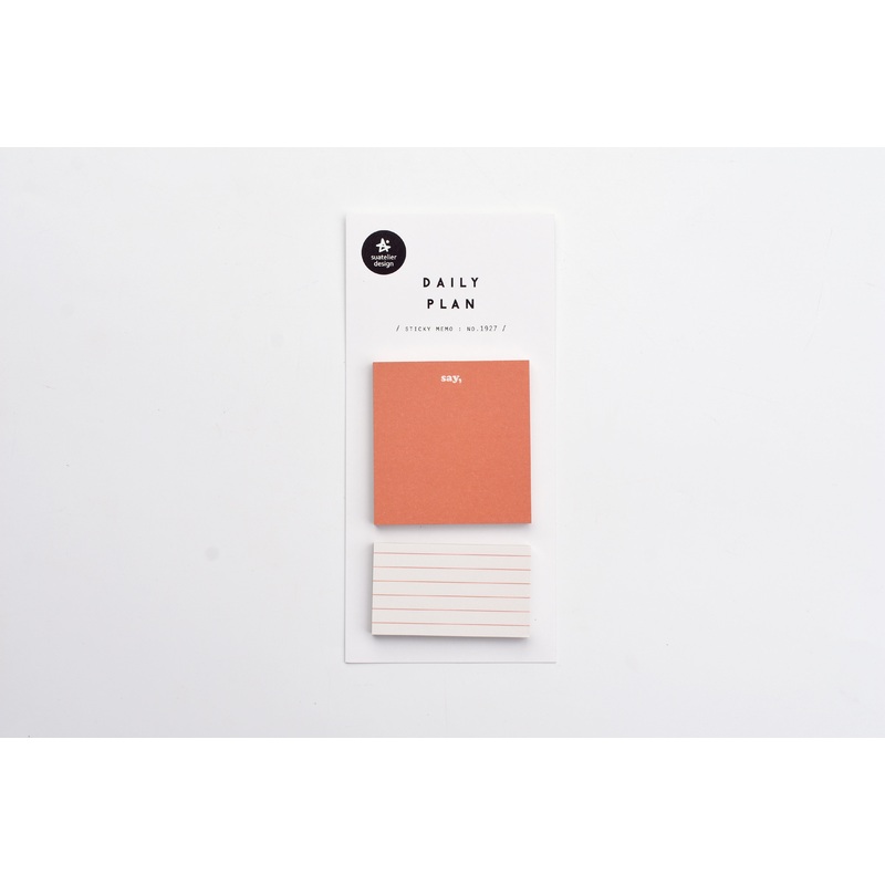 Suatelier – Sticky Memo – Daily Plan 21