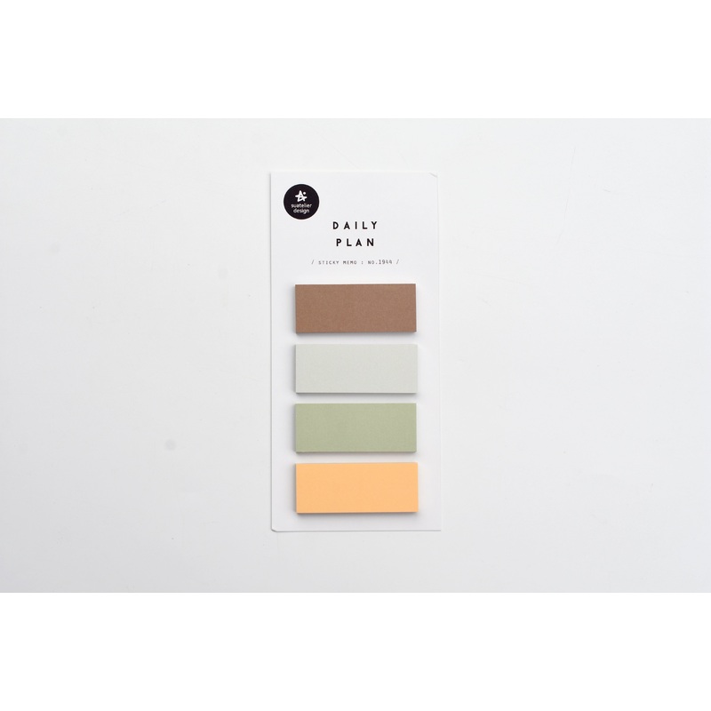 Suatelier – Sticky Memo – Daily Plan 33