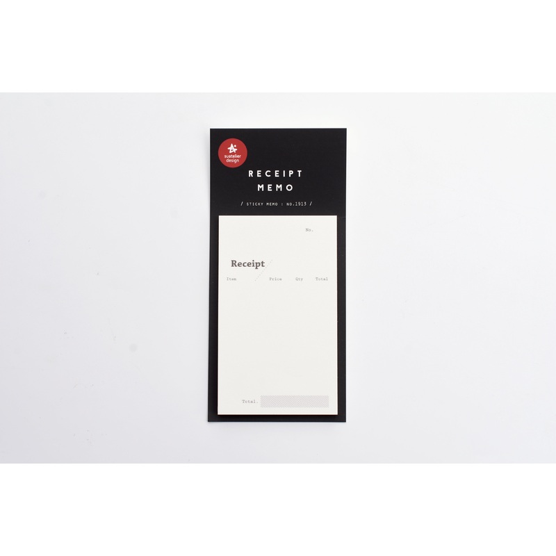 Suatelier – Sticky Memo – Receipt Memo