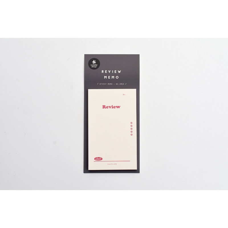 Suatelier – Sticky Memo – Review Memo