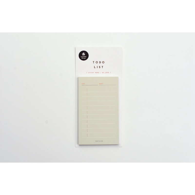 Suatelier – Sticky Memo – To Do List