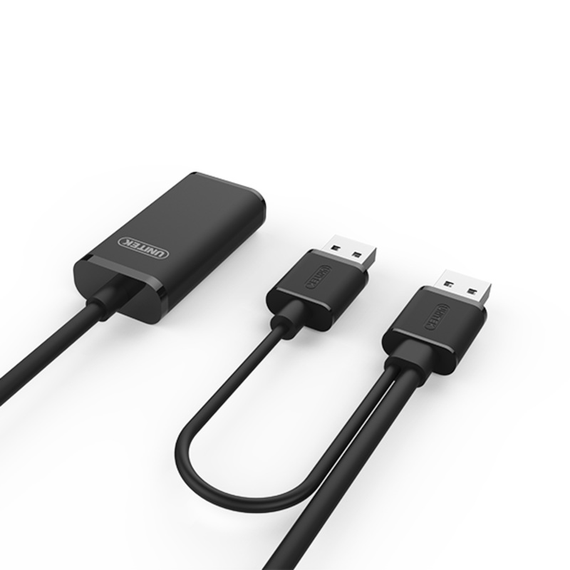 UNITEK 5m USB 2.0 Active Extension Cable. Built-in Extension Chipset Supports Extended Transmission Distance. Data Transfer Speed up to 480Mbps. Plug and play.