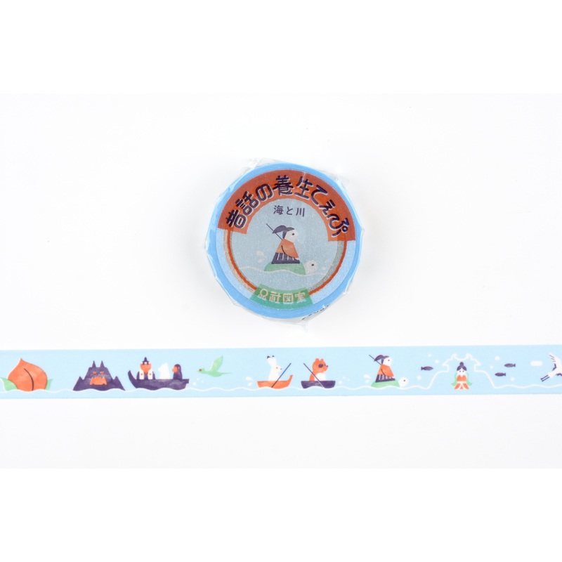 Classiky x OHM Factory Folktale Masking Tape – Sea and River
