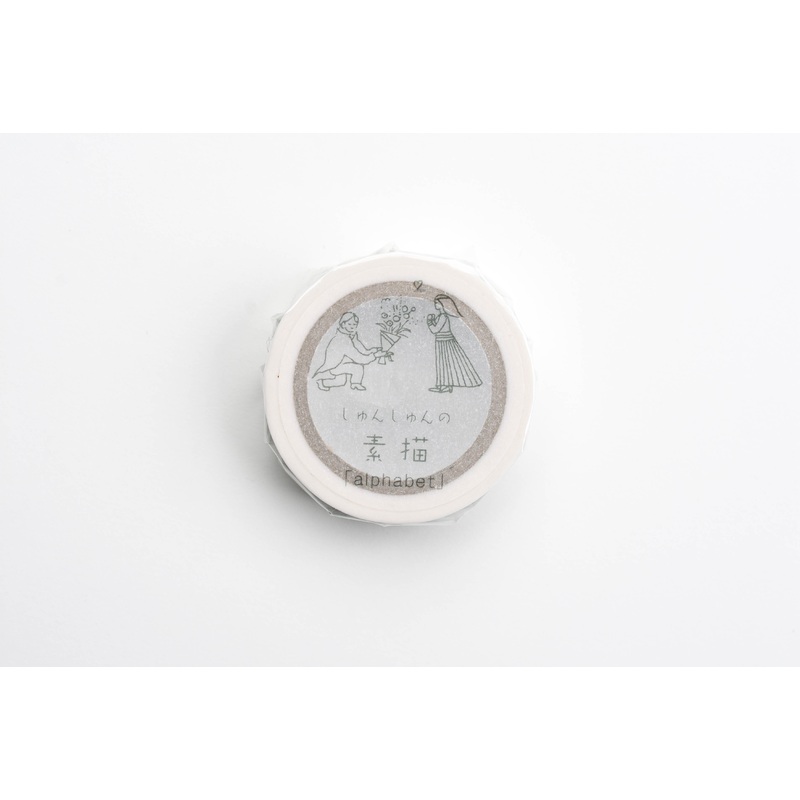 Classiky x shunshun Alphabet Masking Tape
