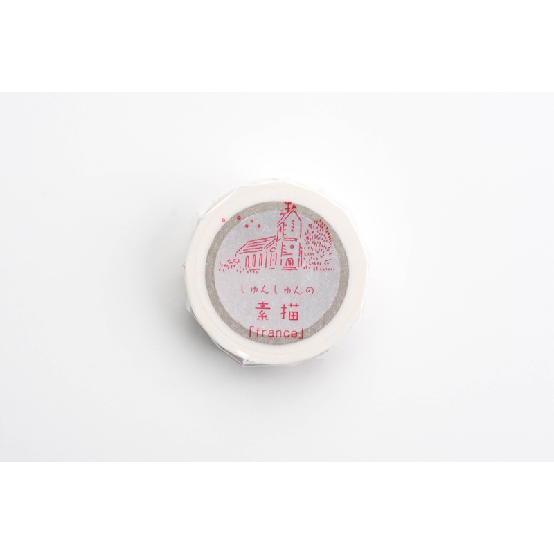 Classiky x shunshun France Masking Tape – Red