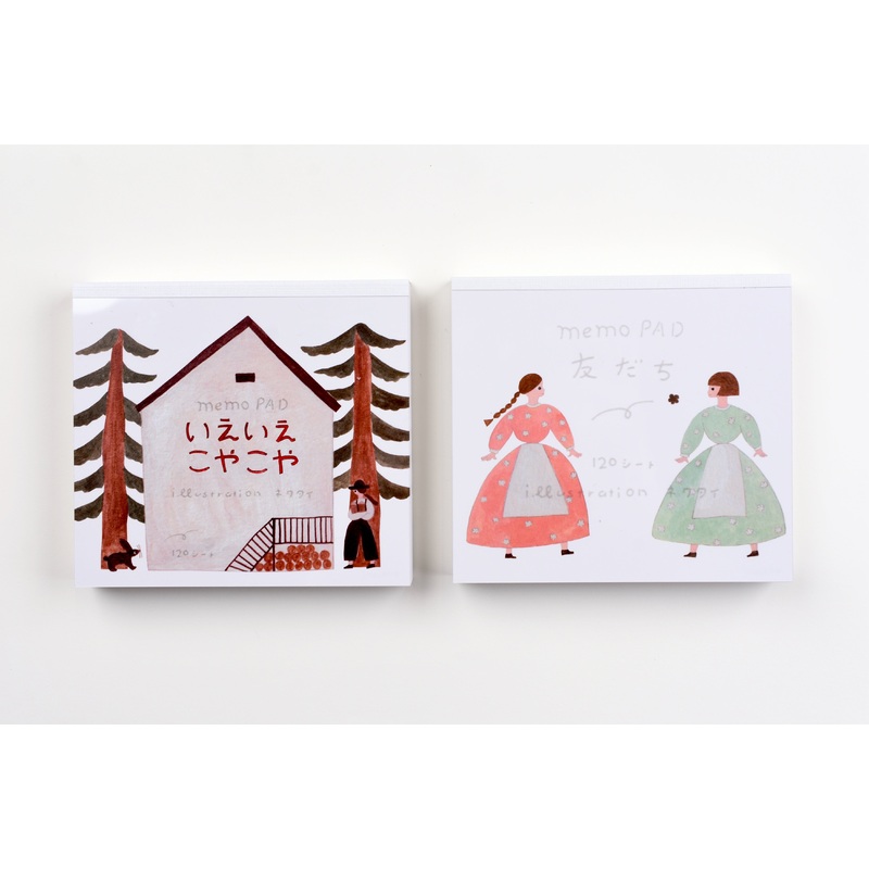 Cozyca – Necktie Illustration Memo Pad