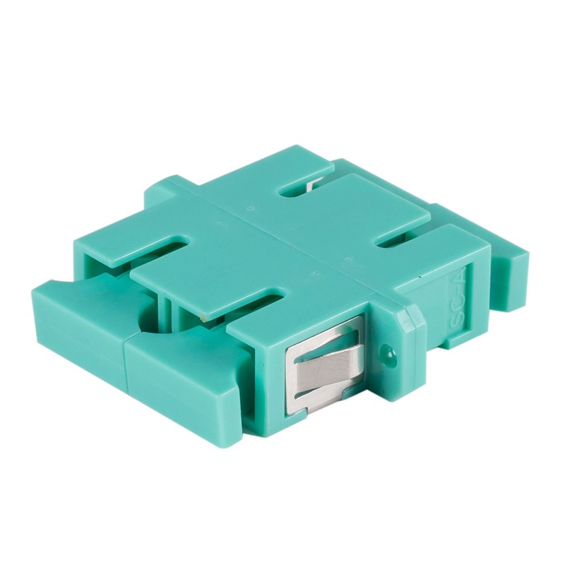 DYNAMIX Fibre SC to SC Duplex, Multimode Joiner, PhBr sleeve, Aqua Colour