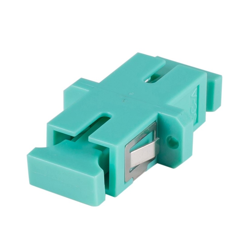 DYNAMIX Fibre SC to SC Simplex, Multimode Joiner, PhBr sleeve, Aqua Colour