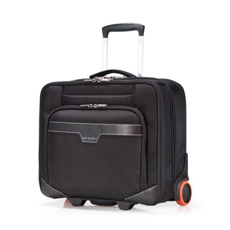 EVERKI Journey 16″ Laptop Trolley Magnetic quick access pocket Trolley handle pass through strap
