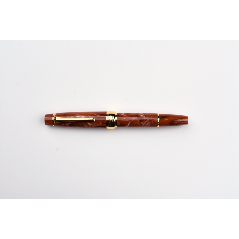 Nagasawa Original Fountain Pen – 141st Anniversary Swell – Amber