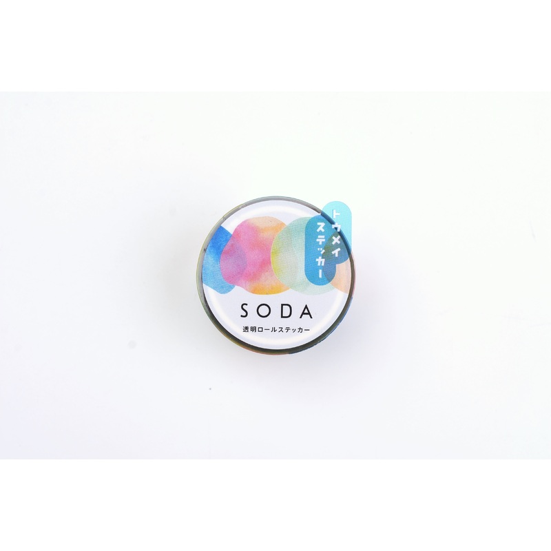 SODA Transparent Masking Tape – Stickers Roll – 20mm – Palette