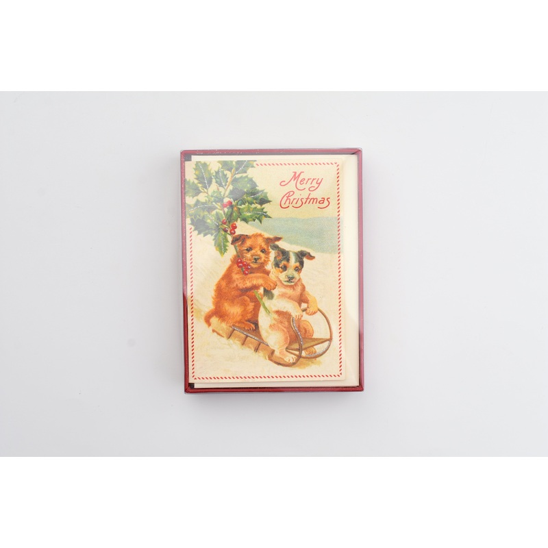 Christmas Dogs Boxed Notes