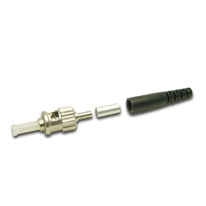DYNAMIX ST Fibre Multimode Ceramic Connector. Supplied with a 3mm boot    STOCK CLEARANCE SALE