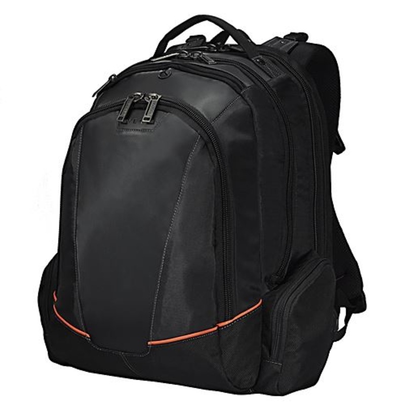 EVERKI Flight Laptop Backpack 16” Checkpoint friendly design 5-Point balance strap system, Felt-lined iPad/tablet pocket