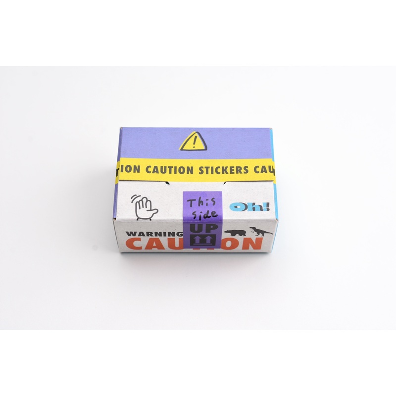 Greeting Life Flake Stickers – Caution Fragile
