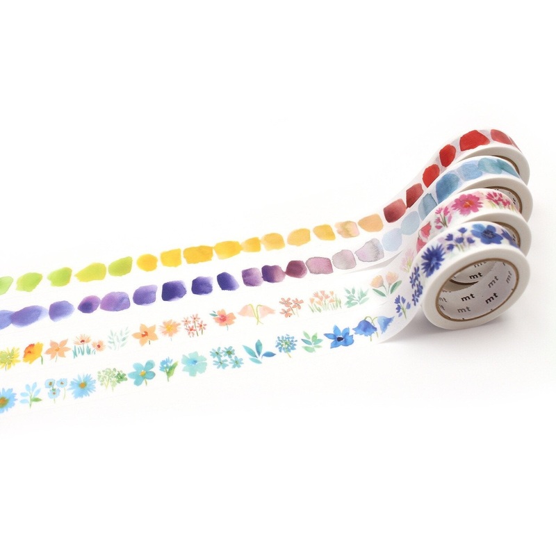mt Washi Tape – Kamoi 100th Anniversary set bluebellgray – Limited Edition