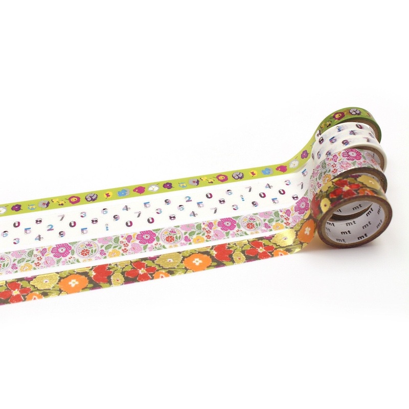 mt Washi Tape – Kamoi 100th Anniversary set SOU SOU – Limited Edition