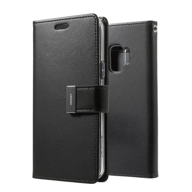 Rich Diary Galaxy S20 Plus Wallet Case – Black