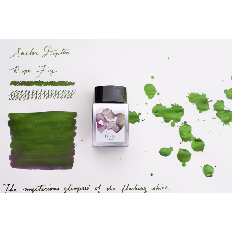 Sailor Dipton Sheening Ink – Ripe fig – 20mL Bottle
