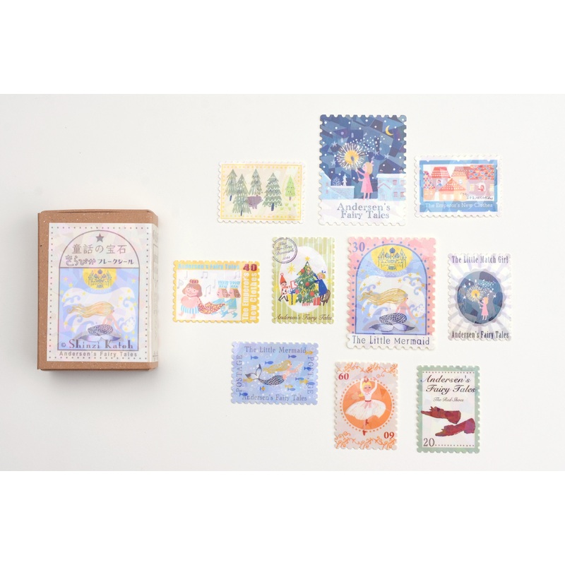 SEAL-DO Gold-Foil Flake Sticker – Anderson’s Fairy Tales 2