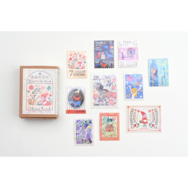 SEAL-DO Gold-Foil Flake Sticker – Grimm’s Fairy Tales 2