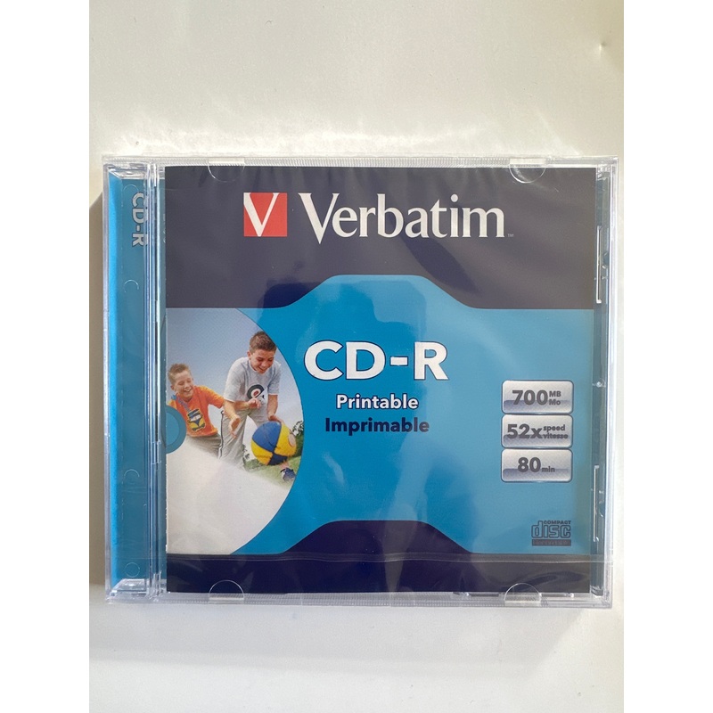 Verbatim CD-R 700MB 52x Speed Printable Disc