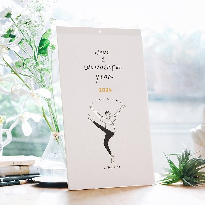 WHOSMiNG – Have A Wonderful Year Calendar – 2024