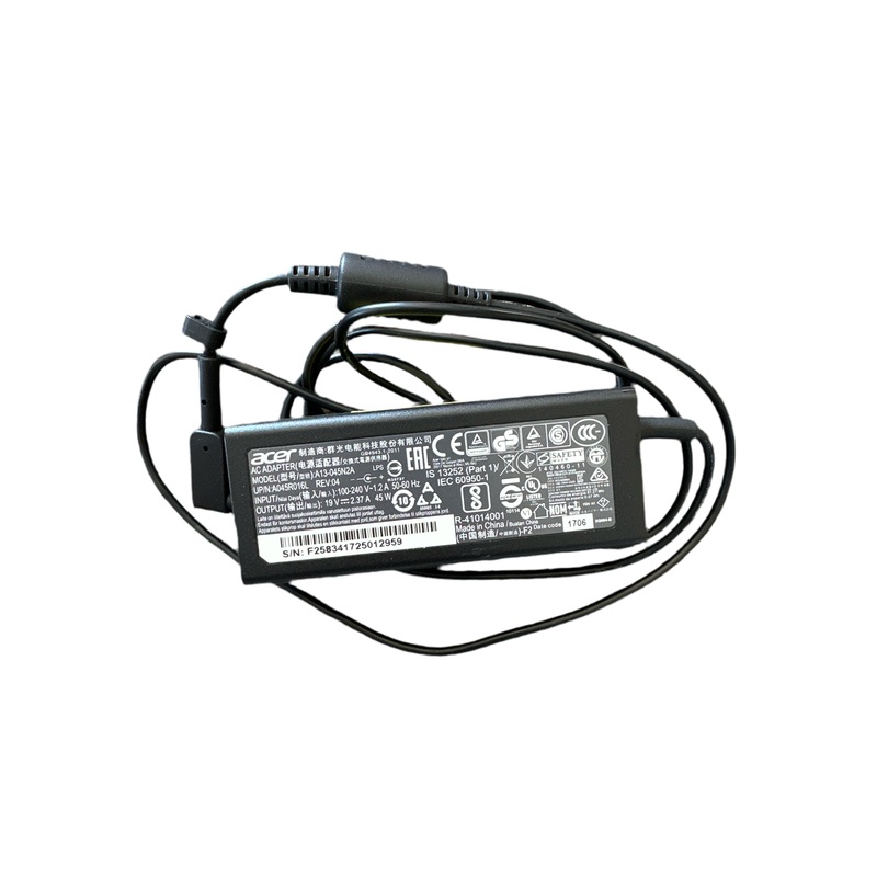 Acer Laptop Charger – 65W AC Adapter for Aspire and Iconia Series