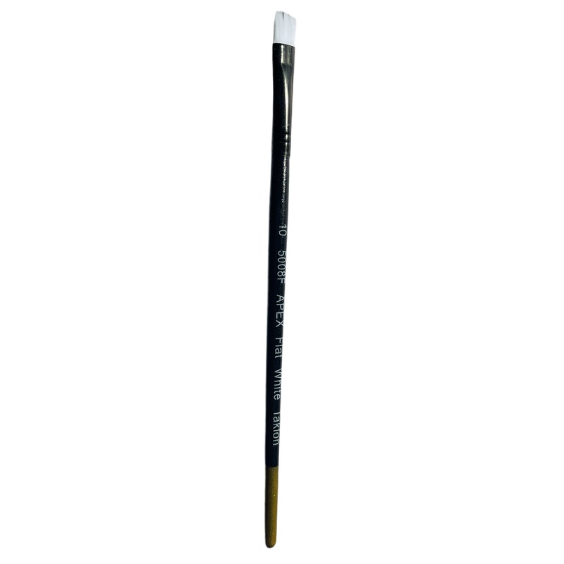 Apex Flat White No.10 Brush – Pack of 9