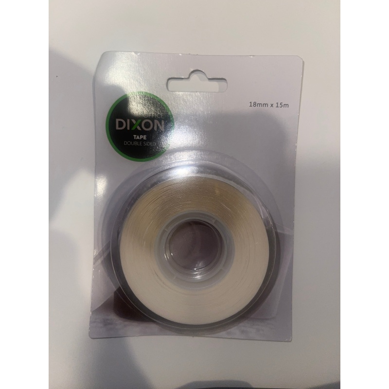 Dixon double sided tape 18mm x 15m