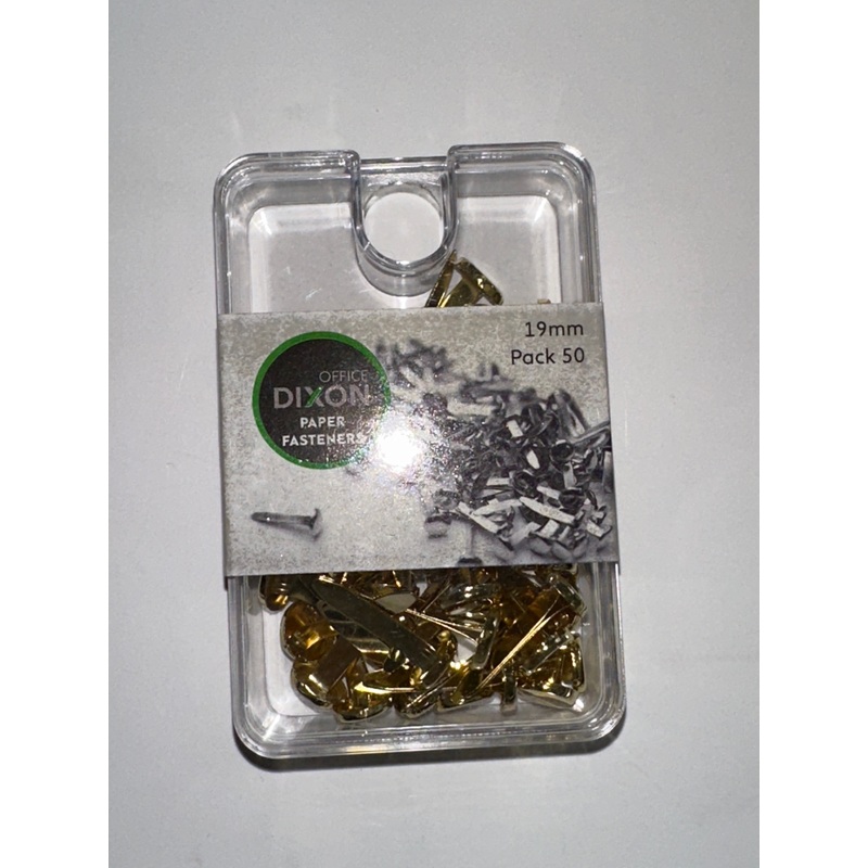Dixon Office Paper Fasteners – 19mm, Pack of 50