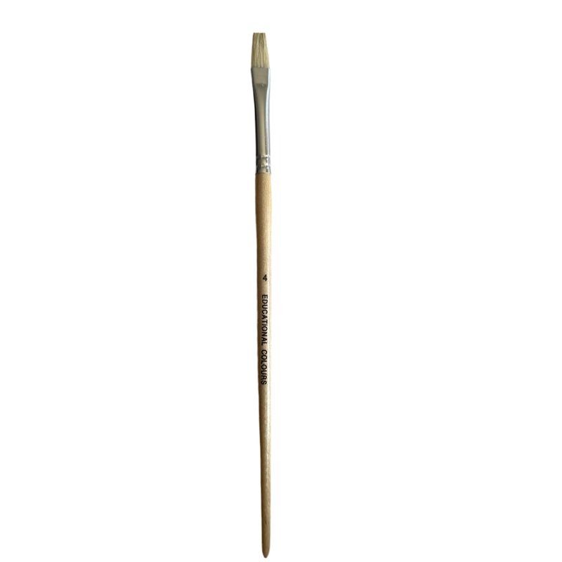 Educational Colours Size.4 Brush- Pack of 6