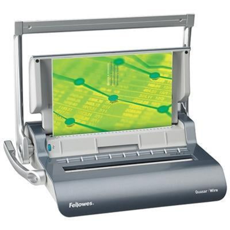 Fellowes Wire Binding Machine Quasar 130 (Store Display and Demo Stock) will come with its Original packaging.