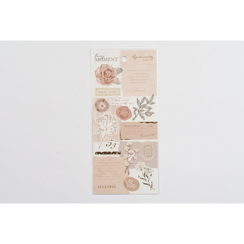 Mind Wave Every Moment Sticker – Brown