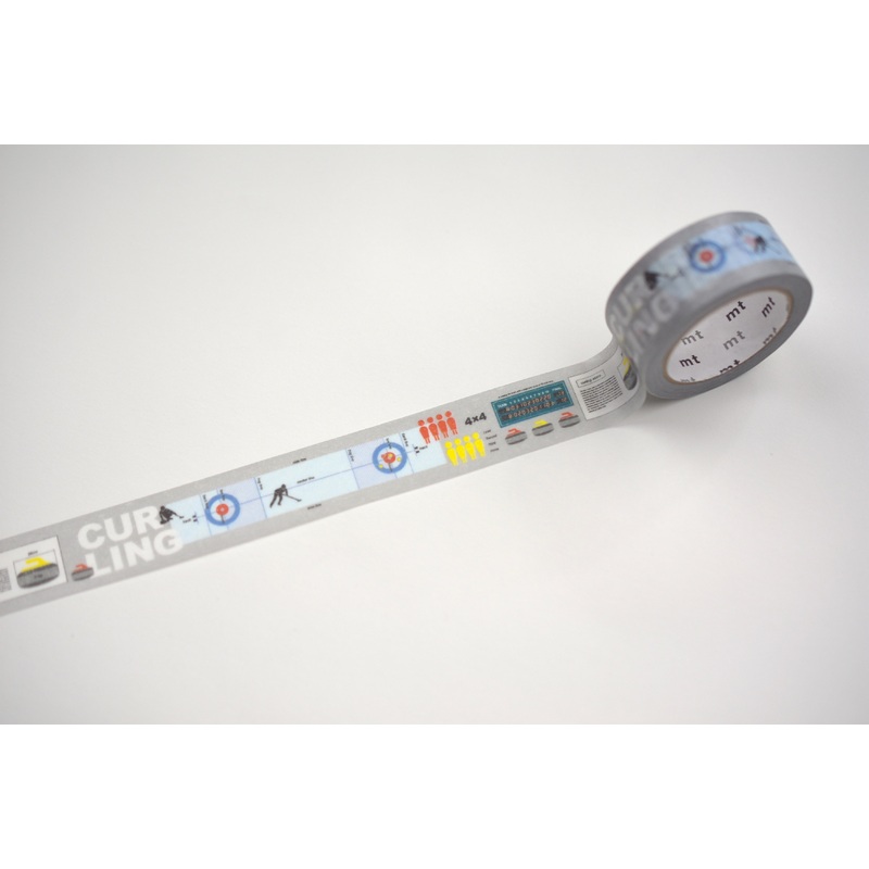 mt Washi Tape – ex – Winter Sports Curling
