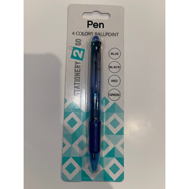 Stationery 2 Go – 4-Color Ballpoint Pen