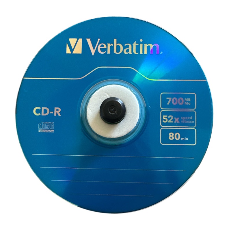 Verbatim CD-R 700MB 52x Speed 80 Min Recordable Disc (Pack of 10)