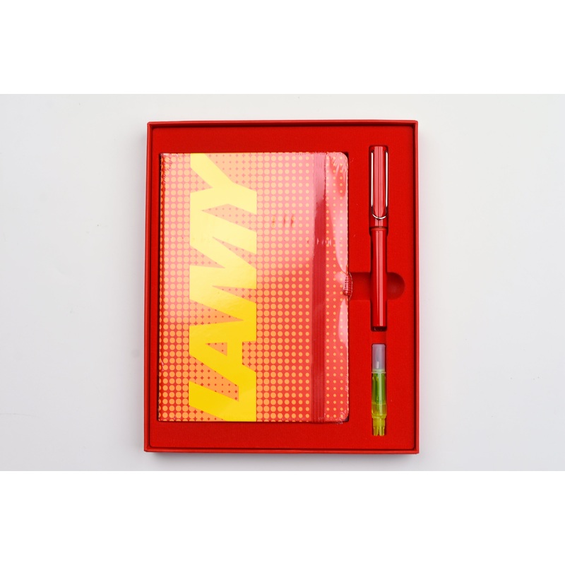 LAMY AL-Star Fountain Pen – Glossy Red – 2023 Special Edition Set